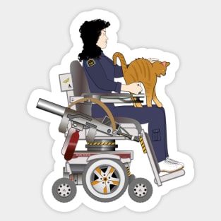 Rolling Ripley Sticker